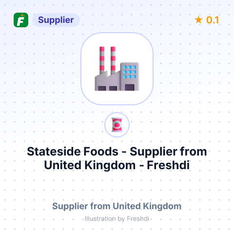 Stateside Foods  – summary card, no photo uploaded yet