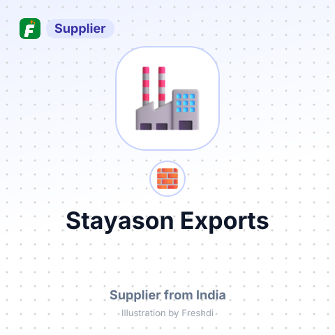 Stayason Exports – summary card, no photo uploaded yet