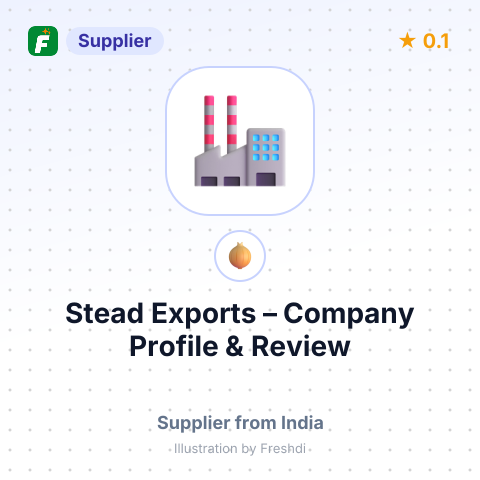 Stead Exports – summary card, no photo uploaded yet