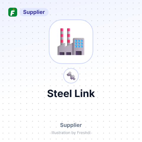 Steel Link – summary card, no photo uploaded yet