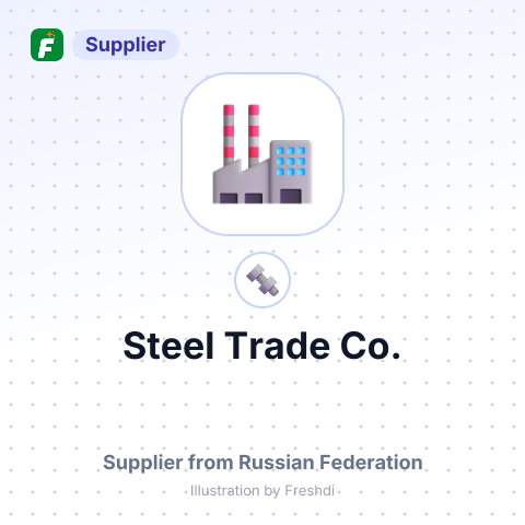 Steel Trade Co. – summary card, no photo uploaded yet