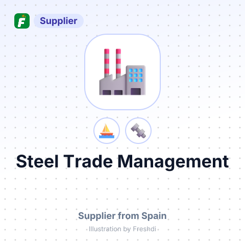 Steel Trade Management – summary card, no photo uploaded yet