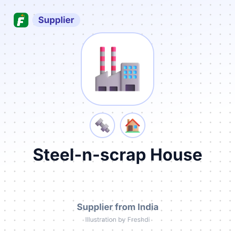 Steel-n-scrap House – summary card, no photo uploaded yet