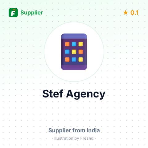 Stef Agency  – summary card, no photo uploaded yet
