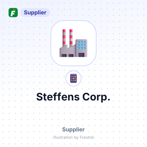 Steffens Corp. – summary card, no photo uploaded yet