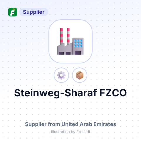 Steinweg-Sharaf FZCO – summary card, no photo uploaded yet
