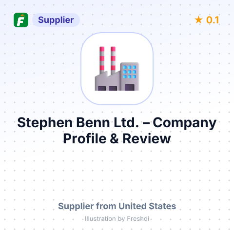 Stephen Benn Ltd. – summary card, no photo uploaded yet