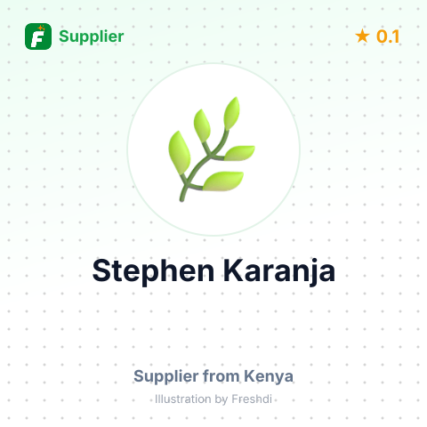Stephen Karanja  – summary card, no photo uploaded yet