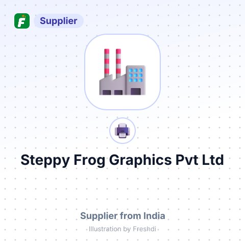 Steppy Frog Graphics Pvt Ltd – summary card, no photo uploaded yet