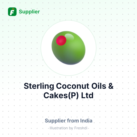 Sterling Coconut Oils & Cakes(P) Ltd – summary card, no photo uploaded yet