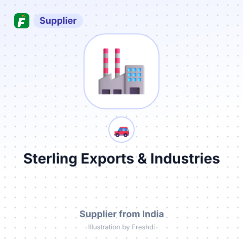 Sterling Exports & Industries – summary card, no photo uploaded yet