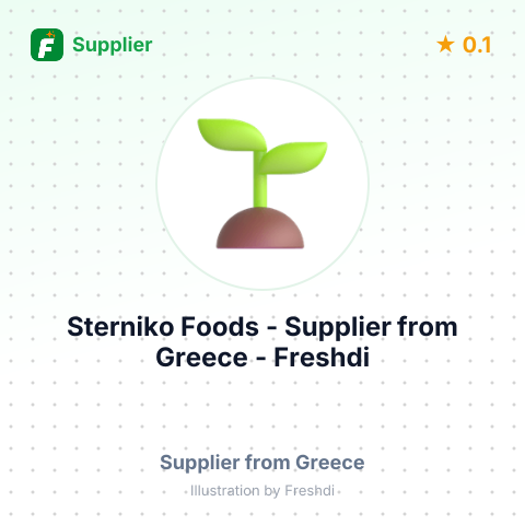 Sterniko Foods  – summary card, no photo uploaded yet