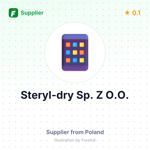 Steryl-dry Sp. Z O.O. – summary card, no photo uploaded yet