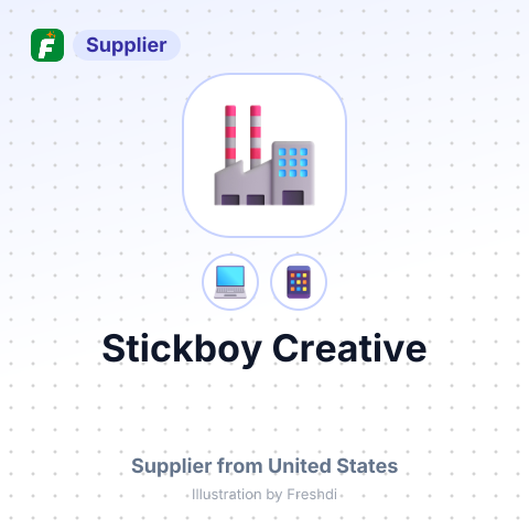 Stickboy Creative – summary card, no photo uploaded yet