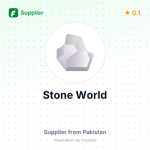 Stone World  – summary card, no photo uploaded yet