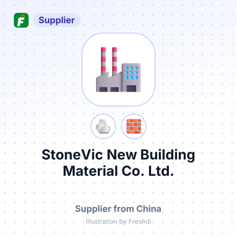 StoneVic New Building Material Co.,Ltd. – summary card, no photo uploaded yet
