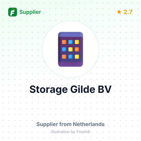 Storage Gilde BV – summary card, no photo uploaded yet