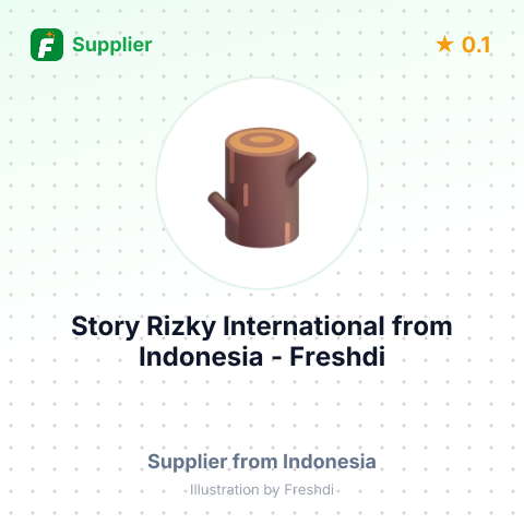 Story Rizky International  – summary card, no photo uploaded yet