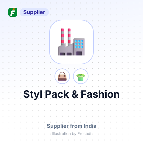 Styl Pack & Fashion – summary card, no photo uploaded yet