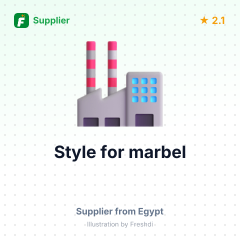 Style for marbel – summary card, no photo uploaded yet