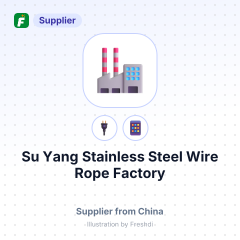 Su Yang Stainless Steel Wire Rope Factory – summary card, no photo uploaded yet