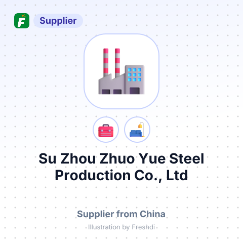 Su Zhou Zhuo Yue Steel Production Co., Ltd – summary card, no photo uploaded yet