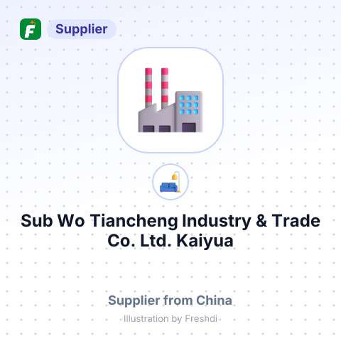 Sub Wo Tiancheng Industry & Trade Co., Ltd. Kaiyua – summary card, no photo uploaded yet