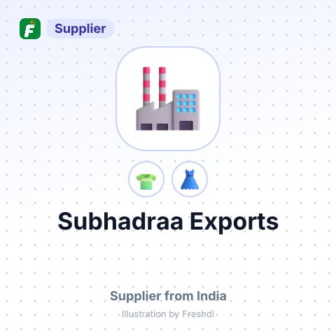 Subhadraa Exports – summary card, no photo uploaded yet