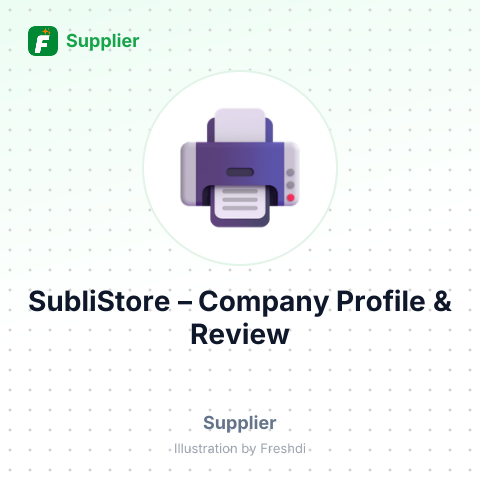 SubliStore – summary card, no photo uploaded yet