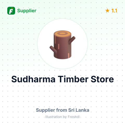 Sudharma Timber Store – summary card, no photo uploaded yet
