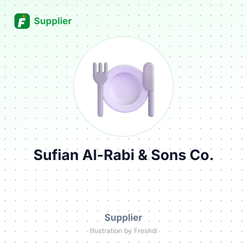 Sufian Al-Rabi & Sons Co. – summary card, no photo uploaded yet