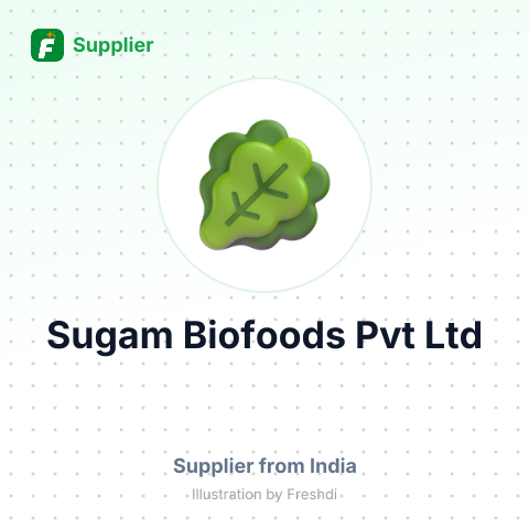 Sugam Biofoods Pvt Ltd – summary card, no photo uploaded yet