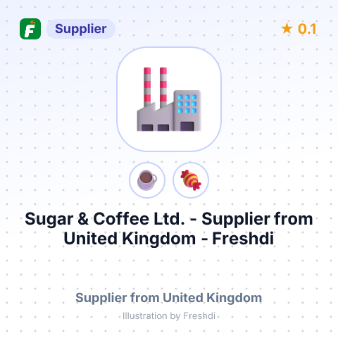 Sugar & Coffee Ltd.  – summary card, no photo uploaded yet