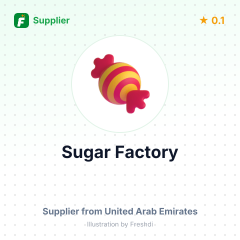 Sugar Factory  – summary card, no photo uploaded yet
