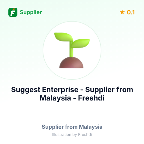 Suggest Enterprise  – summary card, no photo uploaded yet