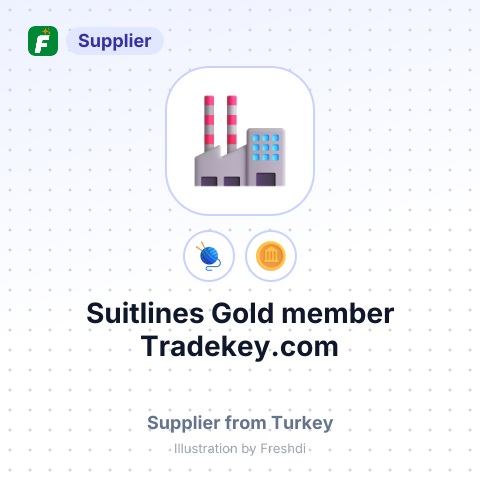 Suitlines Gold member Tradekey.com – summary card, no photo uploaded yet