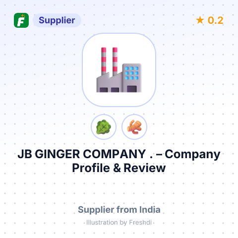 JB GINGER COMPANY . – summary card, no photo uploaded yet