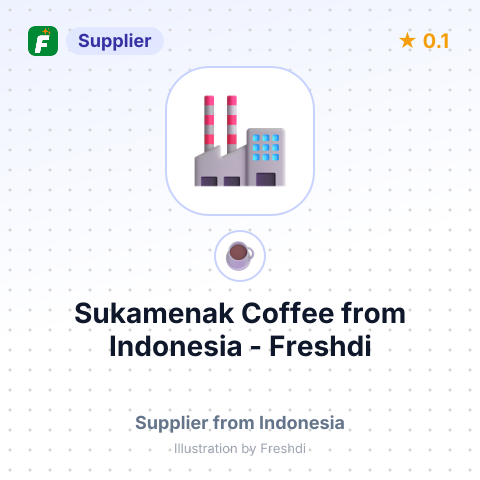 Sukamenak Coffee  – summary card, no photo uploaded yet
