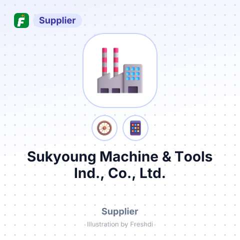 Sukyoung Machine & Tools Ind., Co., Ltd. – summary card, no photo uploaded yet