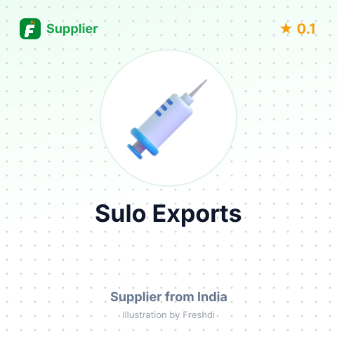 Sulo Exports – summary card, no photo uploaded yet