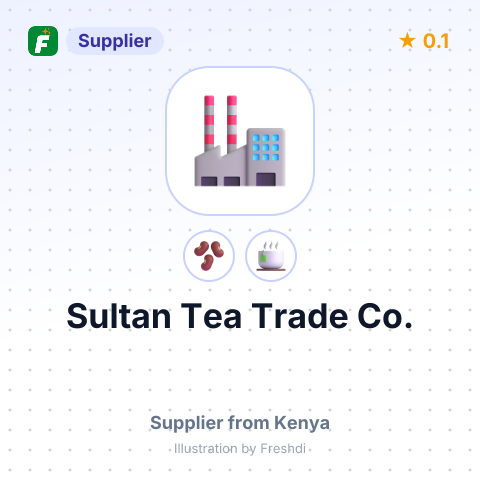 Sultan Tea Trade Co.  – summary card, no photo uploaded yet