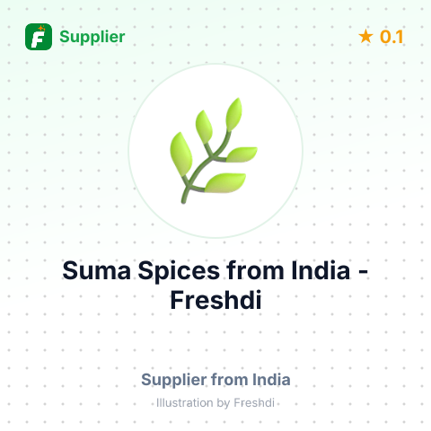 Suma Spices  – summary card, no photo uploaded yet