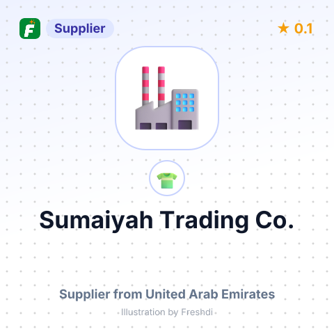Sumaiyah Trading Co. – summary card, no photo uploaded yet
