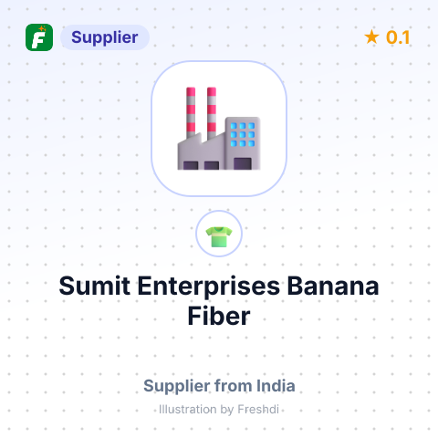 Sumit Enterprises Banana Fiber  – summary card, no photo uploaded yet