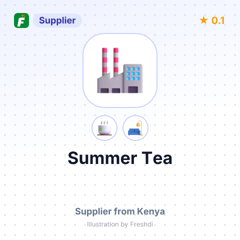 Summer Tea  – summary card, no photo uploaded yet