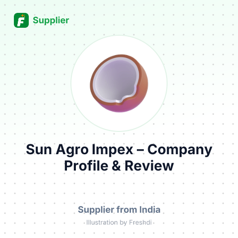 Sun Agro Impex – summary card, no photo uploaded yet