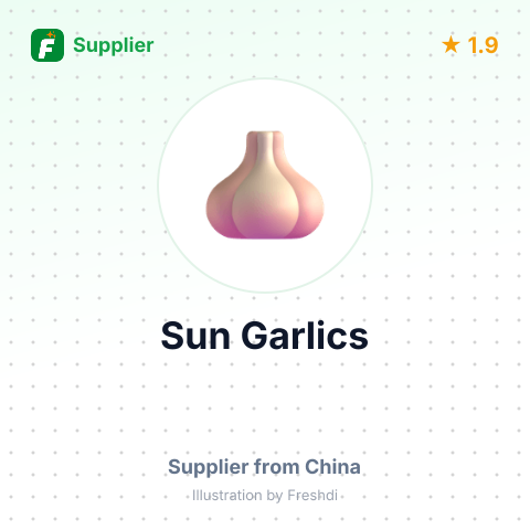 Sun Garlics – summary card, no photo uploaded yet