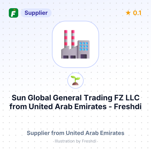 Sun Global General Trading FZ LLC  – summary card, no photo uploaded yet