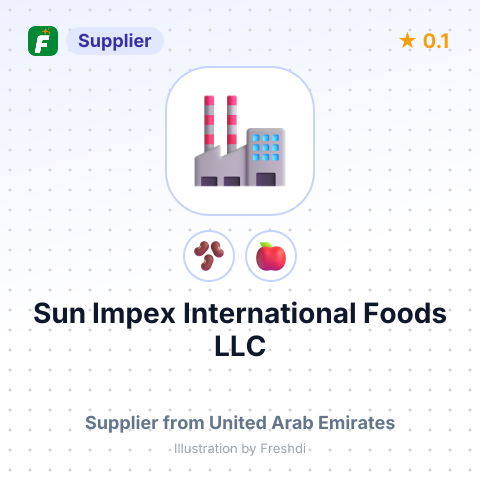 Sun Impex International Foods LLC  – summary card, no photo uploaded yet