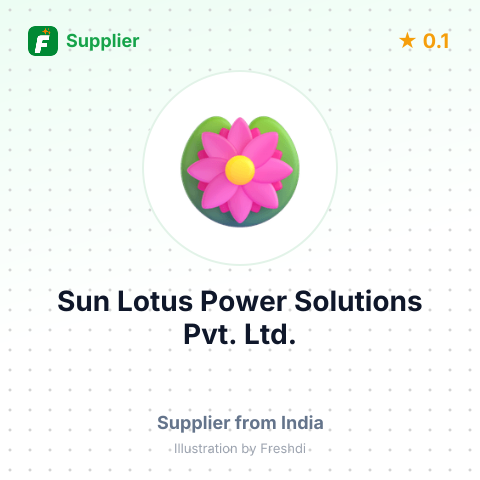 Sun Lotus Power Solutions Pvt. Ltd.  – summary card, no photo uploaded yet